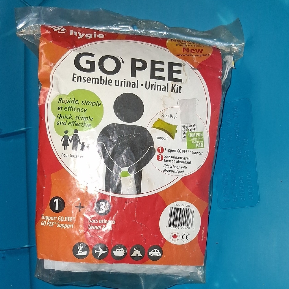GO PEE Urinal Kit - Red